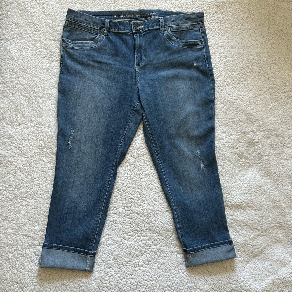 Simply Vera Vera Wang Skinny Ankle Jeans with Classic Denim Style